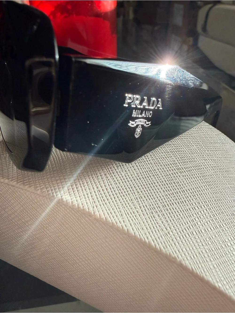 Prada lens nose